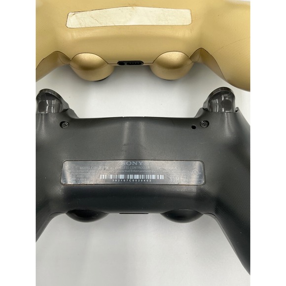 Sony PlayStation 4 DualShock 4 Wireless Controller Lot Black Gold Untested AS-IS - Picture 5 of 11